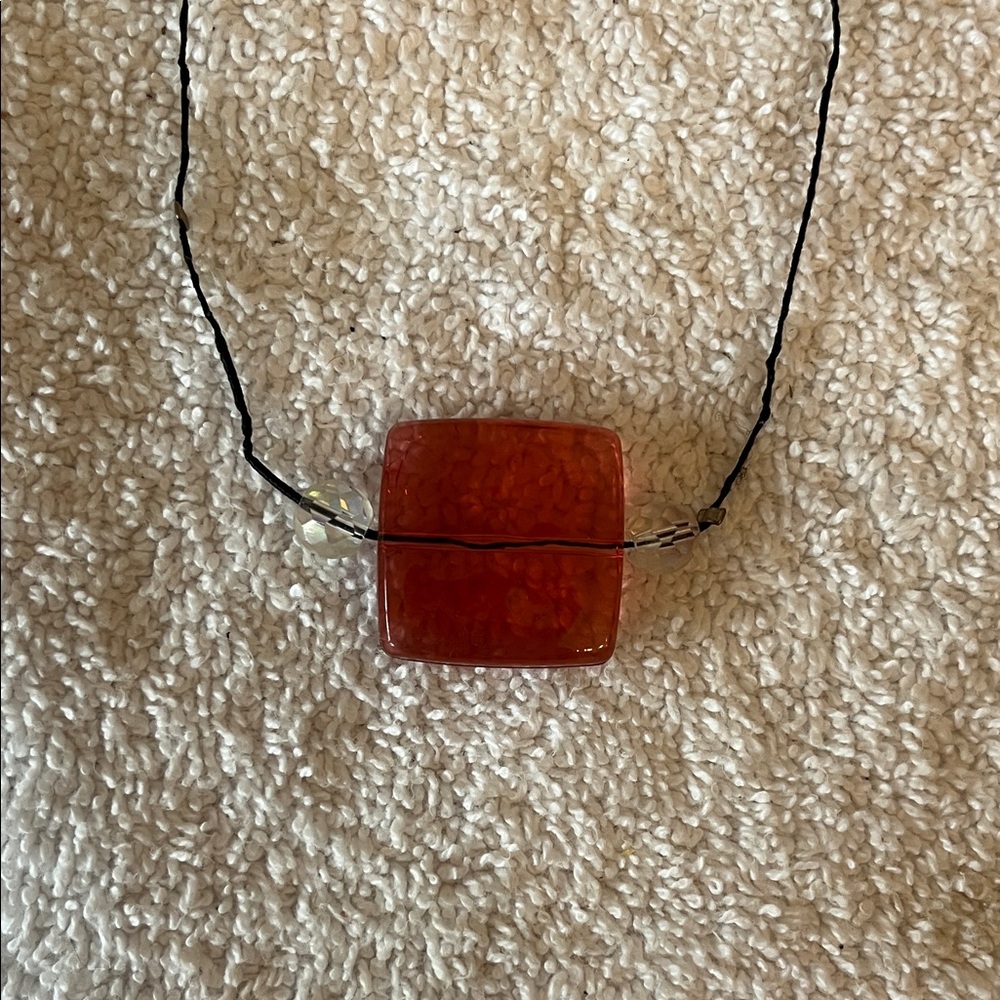 Elegant Pink Pendant Necklace